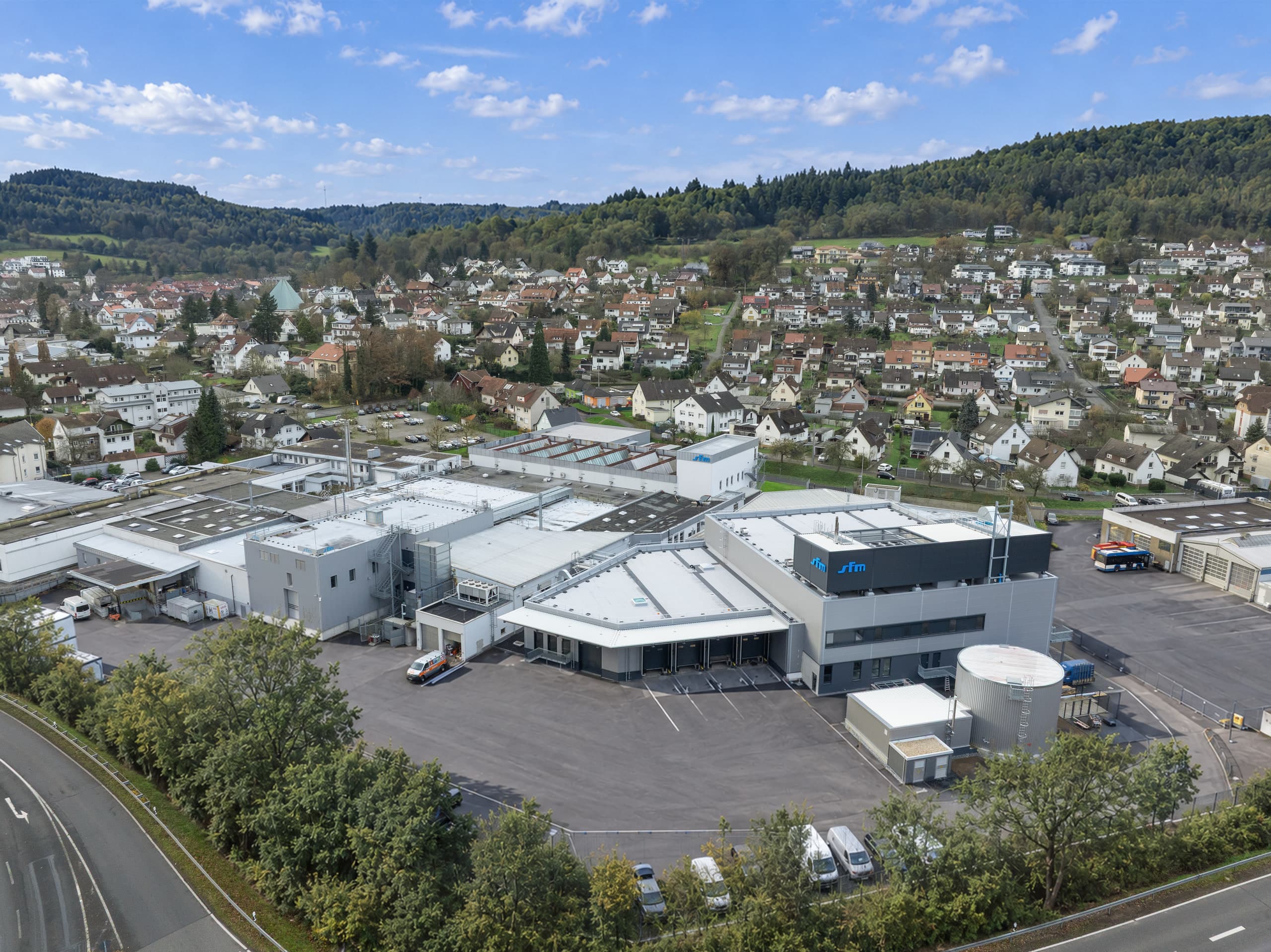 Sterilisationsanlage, Labor und Warenumschlagplatz